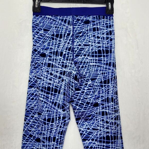 Nike Pro Cool Tracer Capri 3/4 Tights Leggings Size Small - Picture 8 of 9
